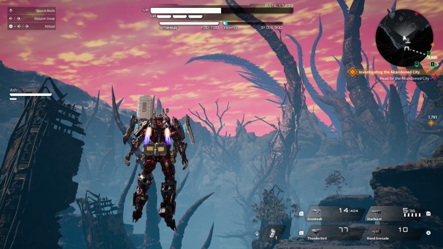 Daemon X Machina: بررسی Scion Titanic (سوئیچ ۲)